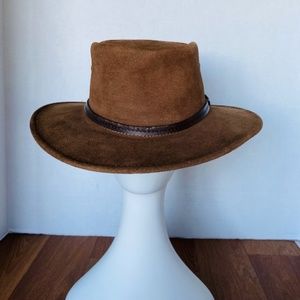 Christopher Jozy Australia Wallaroo suede hat.